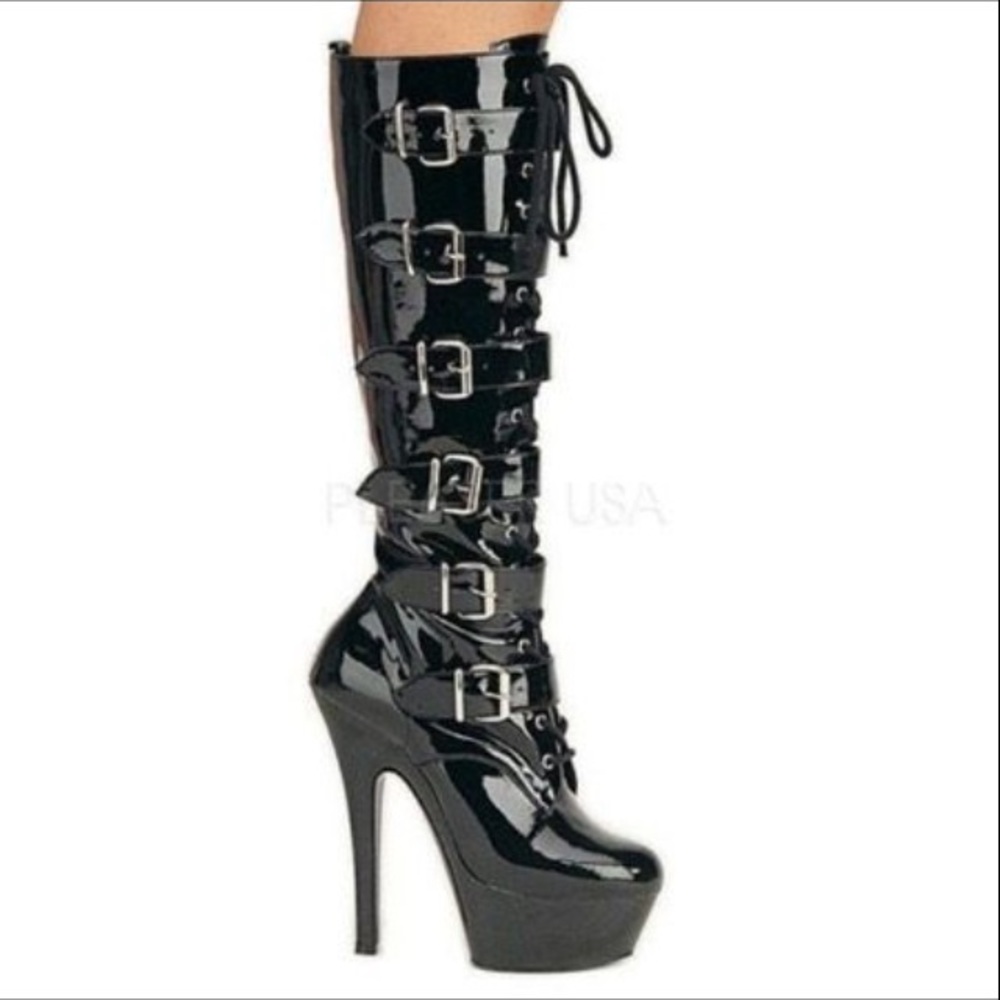 Black boots